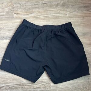 LSKD Men's Black Shorts